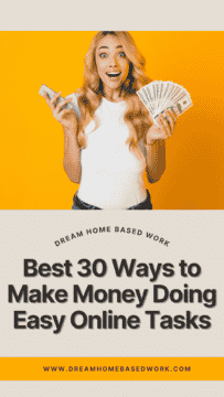 Today I'll share with you 30 ways in which you can earn money online doing the simplest of tasks whether at home or on the move. #workfromhome #money #sidehustles #makemoneyonline #earnmoneyonline