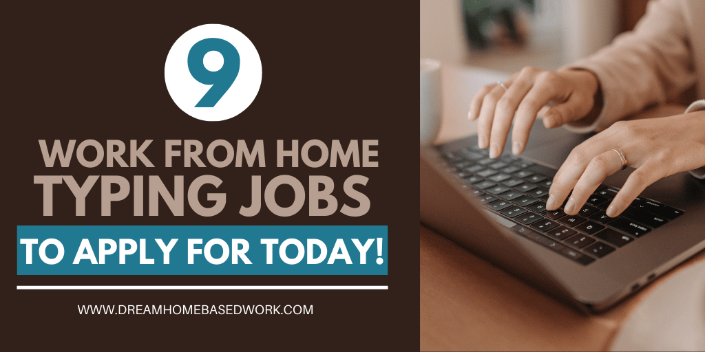 Read more about the article 9 Online Typing Work from Home Jobs to Apply for Today!