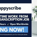 Happy Scribe Review: A Flexible Part-Time Transcription Work from Home Job