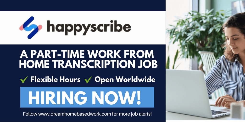 Read more about the article Happy Scribe Review: A Flexible Part-Time Transcription Work from Home Job
