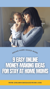 9 Easy Money Making Ideas For Moms Pinterest