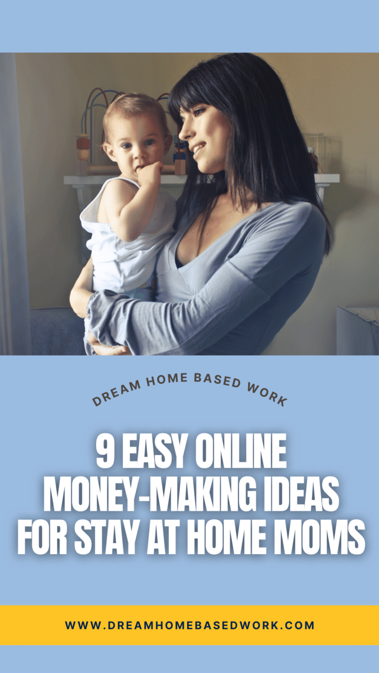 View of 9 Easy Online Money-Making Ideas for Stay-at-Home Moms