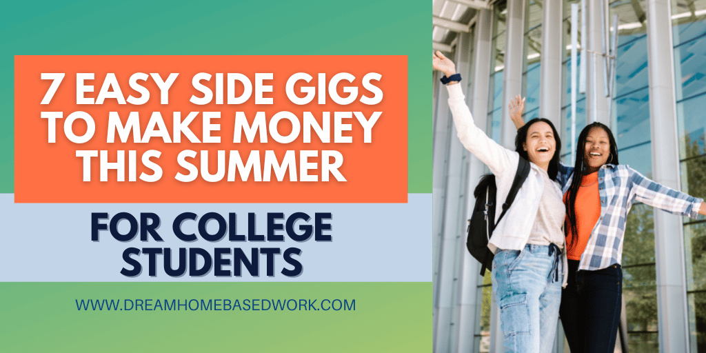 Read more about the article 7 Part-Time Online Side Jobs for College Students To Make Extra Money