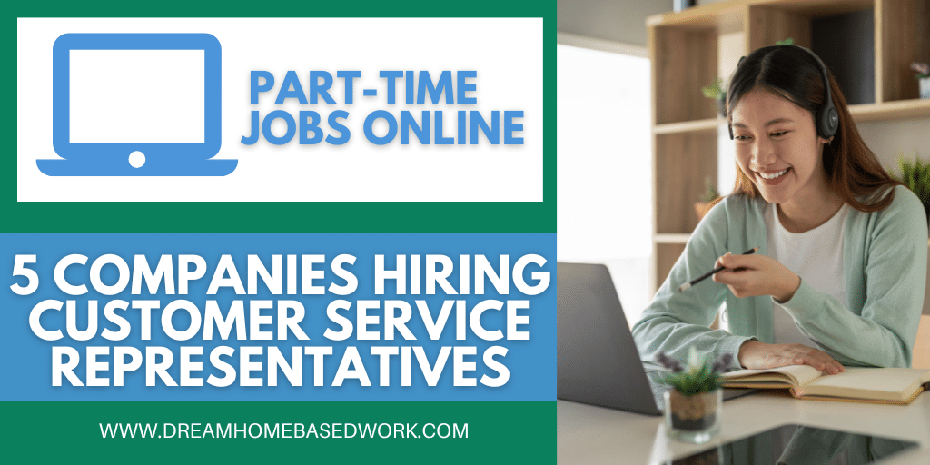 Read more about the article 5 Legit Places To Find Part-Time Remote Customer Service Jobs