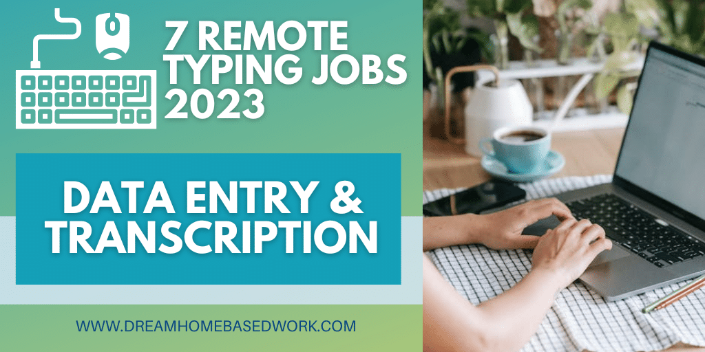 Read more about the article 7 Remote Online Typing Jobs at Home: Data Entry, Transcription, & More!
