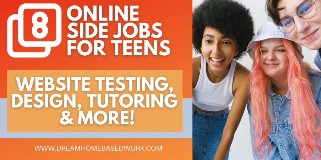 Read more about the article 8 Online Side Jobs at Home for Teenagers (16+)