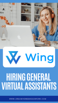 Wing General Virtual Assistants Pin