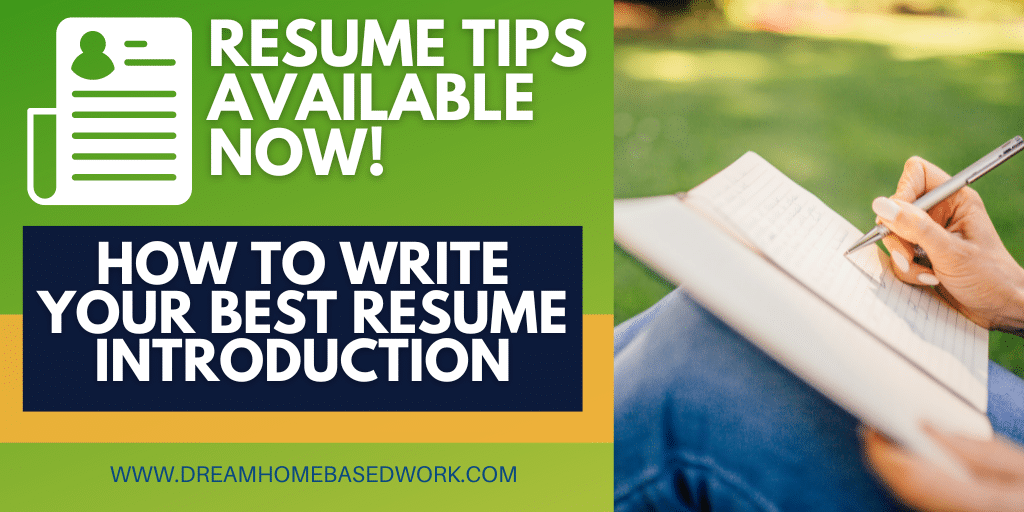 Read more about the article How To Write An Impressive Resume Introduction for Remote Work