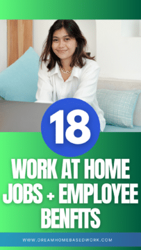 18 Legit Work At Home Jobs Benefits Pin
