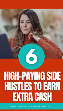6 Easy High-Paying Side Hustles for Cash Pin
